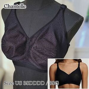 Chantelle Black C Magnifique Full Bust Wirefree Bra